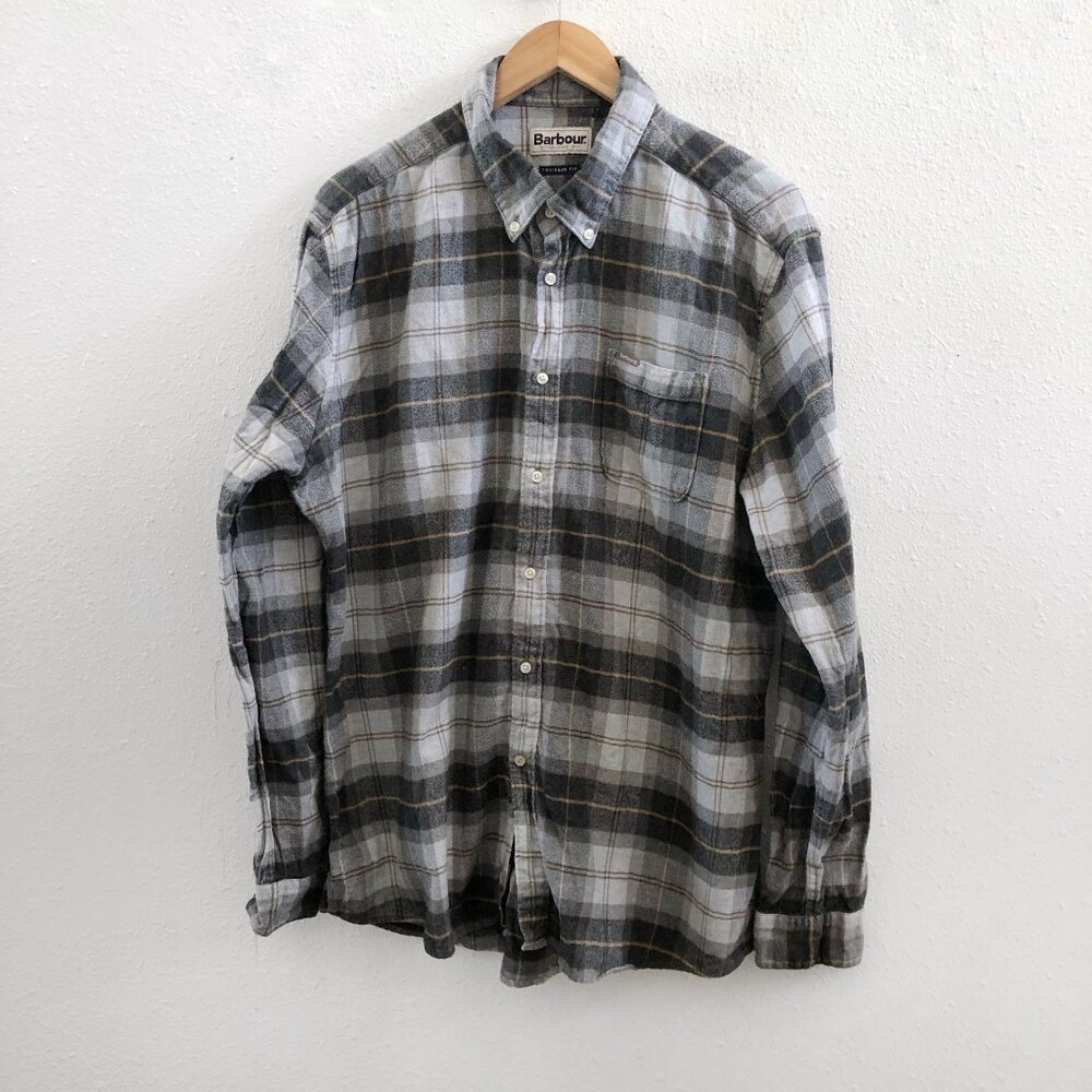 BARBOUR Chopford Relaxed Long-Sleeved Shirt‎ Size XL
